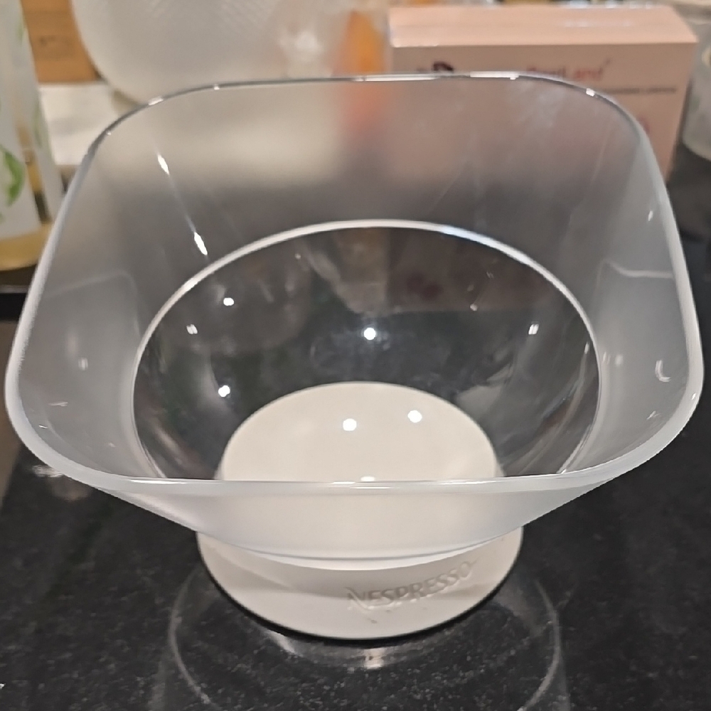 Nespresso White & Clear Coffee Capsule Holder